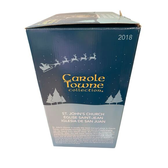 2018 Carole Towne Collection St. John’s Church Victorian Style In Box - Picture 14 of 16